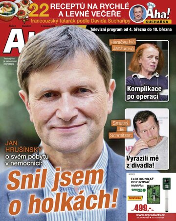 Obálka e-magazínu AHA! Tv - 3.3.2016