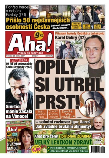 Obálka e-magazínu AHA! 28.1.2017