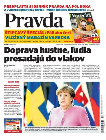 Obálka e-magazínu Pravda 10. 3. 2017