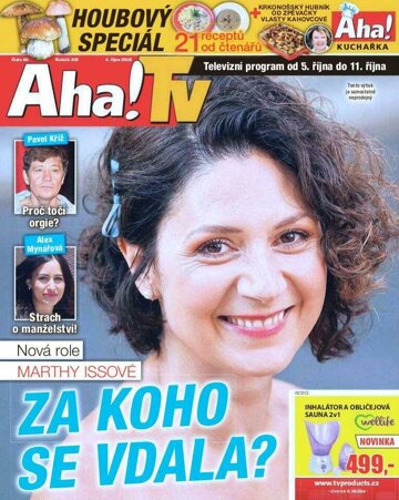 Obálka e-magazínu AHA! Tv - 4.10.2018