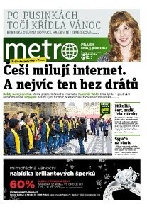 Obálka e-magazínu deník METRO 5.12.2012