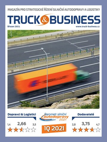 Obálka e-magazínu Truck & business 1/2021