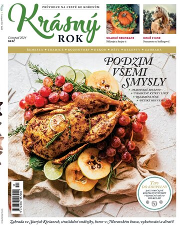 Obálka e-magazínu Krásný rok Listopad 2024