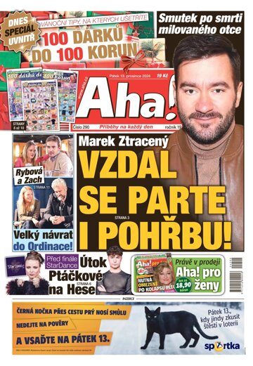 Obálka e-magazínu AHA! 13.12.2024