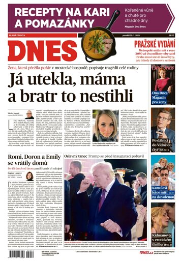 Obálka e-magazínu MF Dnes 20.1.2025