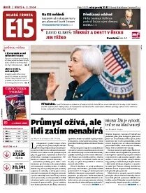 Obálka e-magazínu E15 4.2.2014