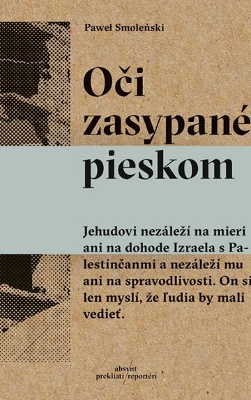 Obálka knihy Oči zasypané pieskom