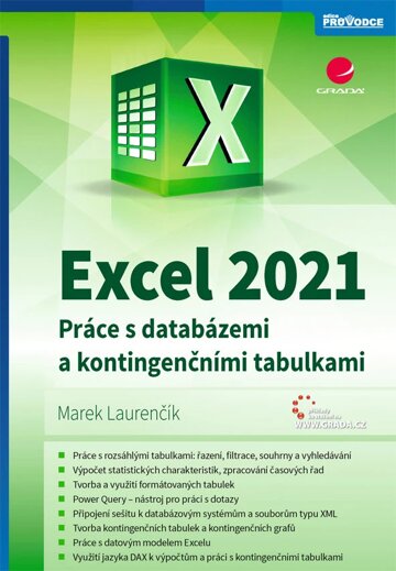 Obálka knihy Excel 2021