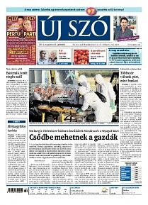 Obálka e-magazínu Új Szó 8.8.2014