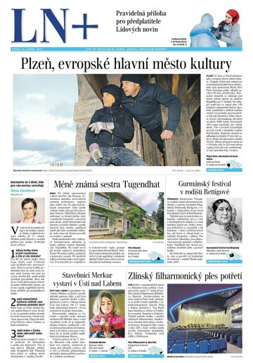 Obálka e-magazínu LN+ Morava - 16.1.2015