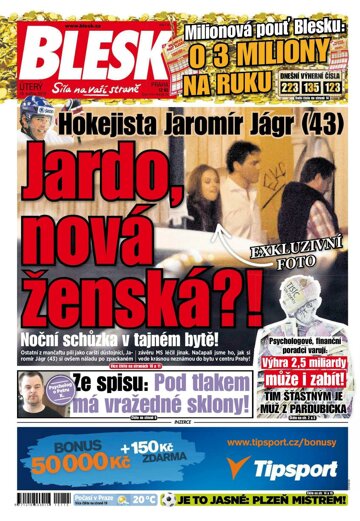 Obálka e-magazínu Blesk 19.5.2015