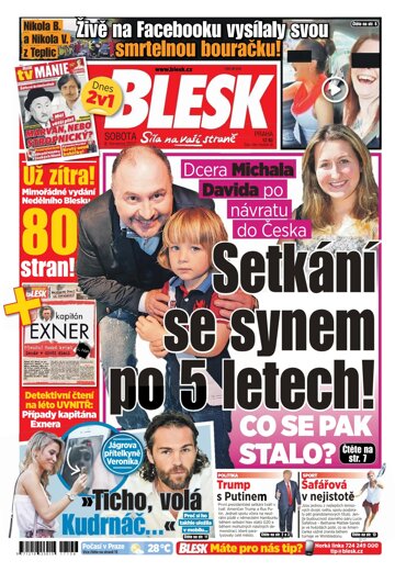 Obálka e-magazínu Blesk 8.7.2017