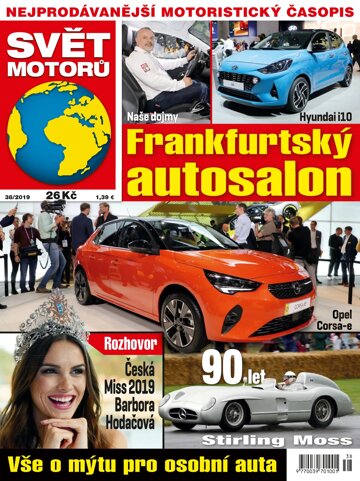 Obálka e-magazínu Svět motorů 38/2019