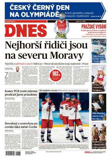 Obálka e-magazínu MF Dnes 16.2.2022