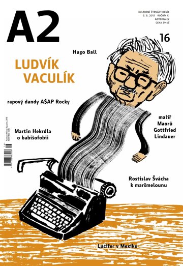 Obálka e-magazínu A2 kulturní čtrnáctideník 16/2015