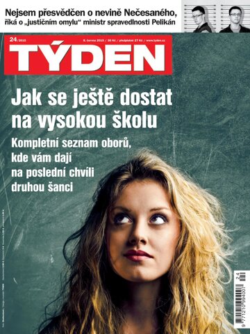 Obálka e-magazínu Týden 24/2015