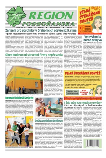 Obálka e-magazínu Region Podbořanska 39/2015