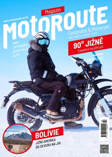 Obálka e-magazínu MotoRoute Magazín 1/2022