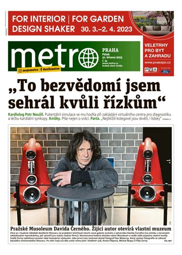 Obálka e-magazínu deník METRO 31.3.2023