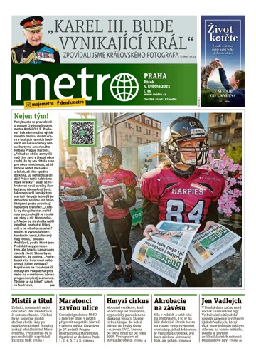 Obálka e-magazínu deník METRO 5.5.2023