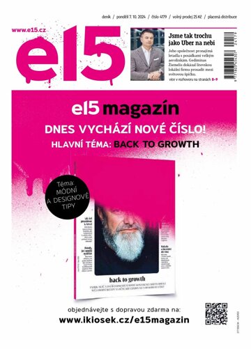 Obálka e-magazínu E15 7.10.2024