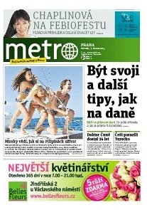 Obálka e-magazínu deník METRO 7.2.2013