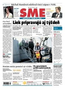 Obálka e-magazínu SME 21.3.2014