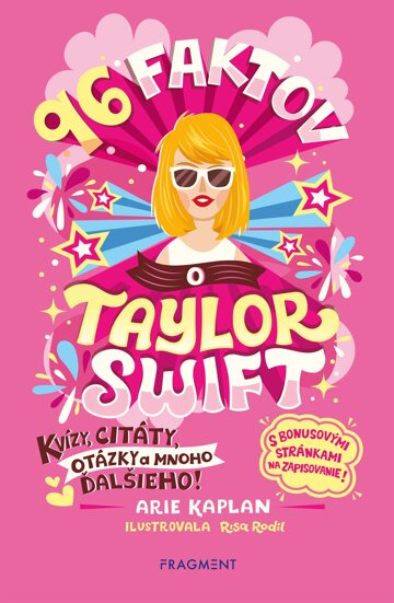 Obálka knihy 96 faktov o Taylor Swift
