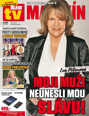 Obálka e-magazínu Blesk Tv magazín - 23.10.2015