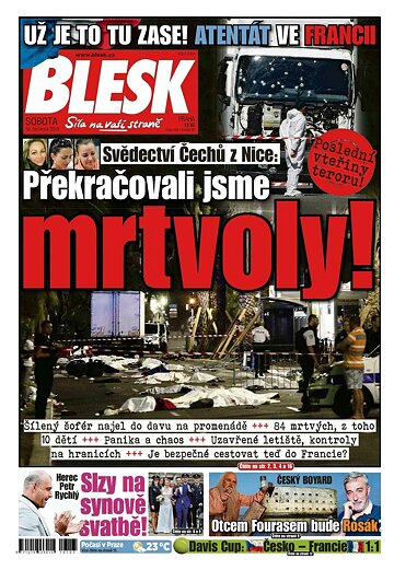 Obálka e-magazínu Blesk 16.7.2016