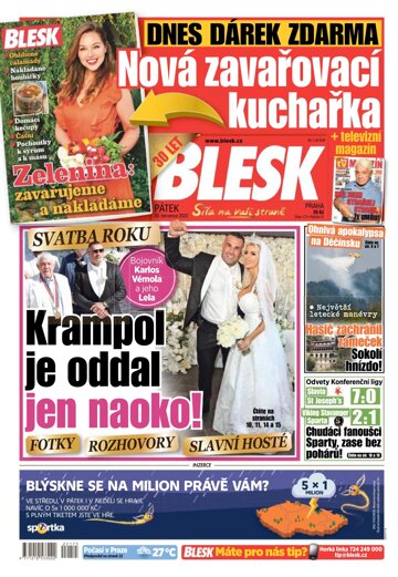 Obálka e-magazínu Blesk 29.7.2022