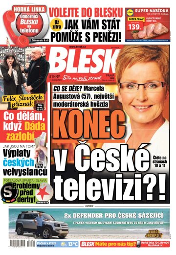 Obálka e-magazínu Blesk 11.4.2023