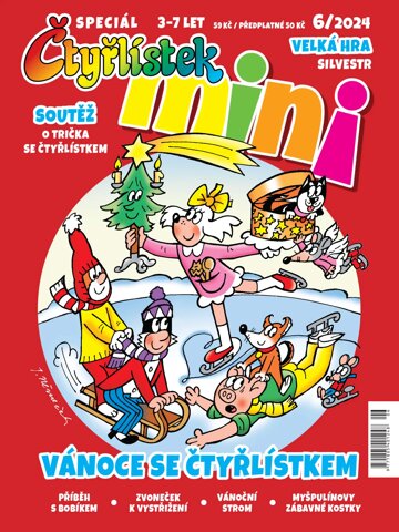 Obálka e-magazínu Čtyřlístek Mini 6/2024