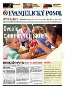 Obálka e-magazínu Evanjelický posol spod Tatier 12/2014