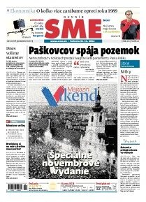 Obálka e-magazínu SME 15.11.2014