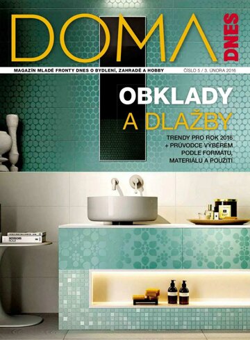 Obálka e-magazínu Doma DNES 3.2.2016