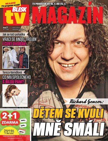 Obálka e-magazínu Blesk Tv magazín - 19.2.2016