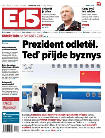 Obálka e-magazínu E15 31.3.2016