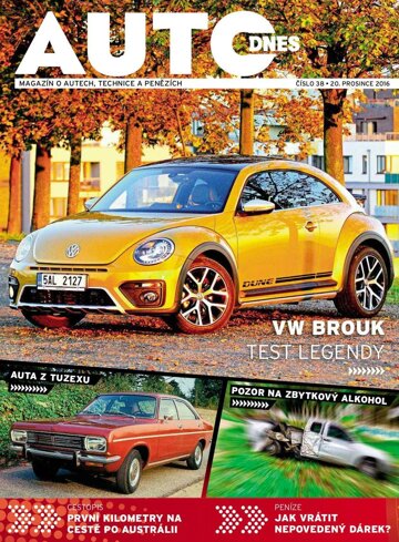 Obálka e-magazínu Auto DNES 20.12.2016