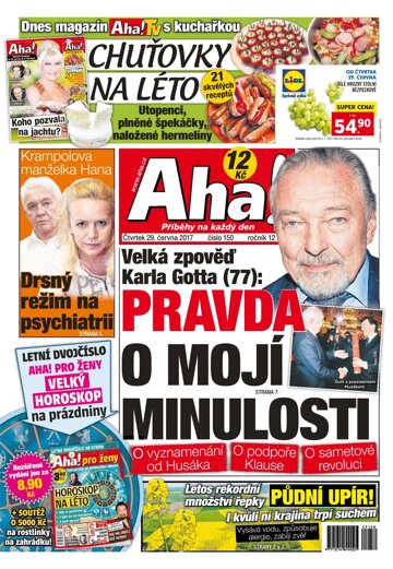 Obálka e-magazínu AHA! 29.6.2017