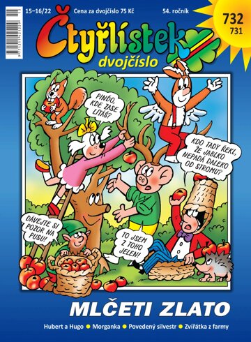 Obálka e-magazínu Čtyřlístek 15-16/2022