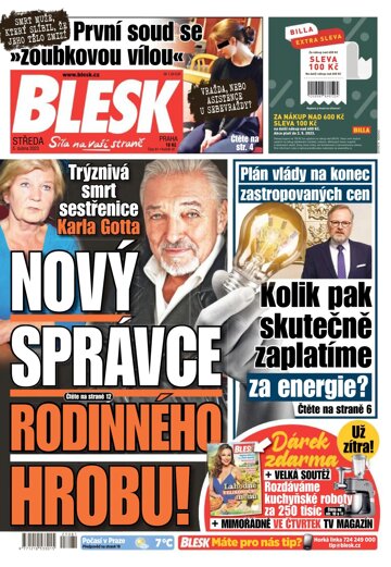 Obálka e-magazínu Blesk 5.4.2023