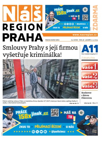 Obálka e-magazínu Náš Region - Praha 36/2024