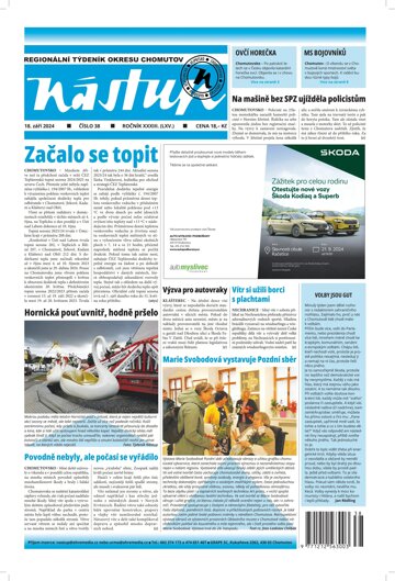 Obálka e-magazínu Nástup 38/24