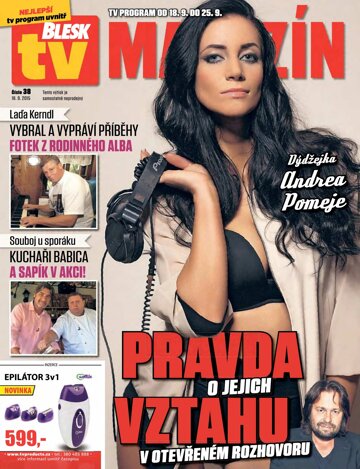 Obálka e-magazínu Blesk Tv magazín - 18.9.2015