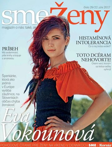 Obálka e-magazínu SME Ženy 22/7/2017