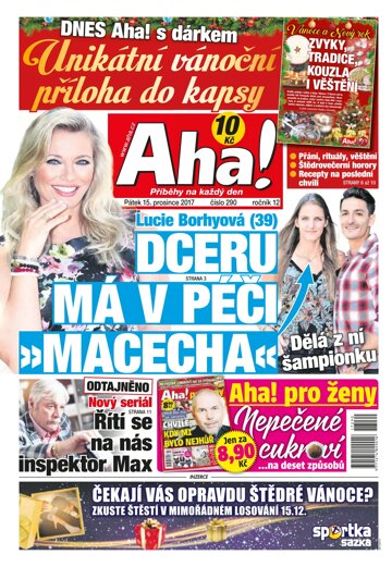 Obálka e-magazínu AHA! 15.12.2017