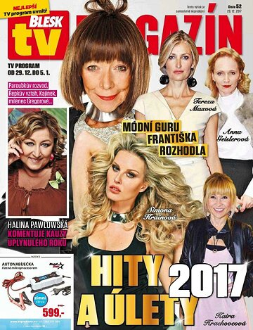 Obálka e-magazínu Blesk Tv magazín - 29.12.2017