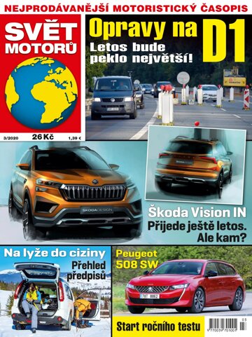 Obálka e-magazínu Svět motorů 3/2020