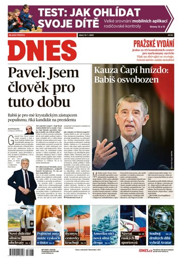 Obálka e-magazínu MF Dnes 10.1.2023